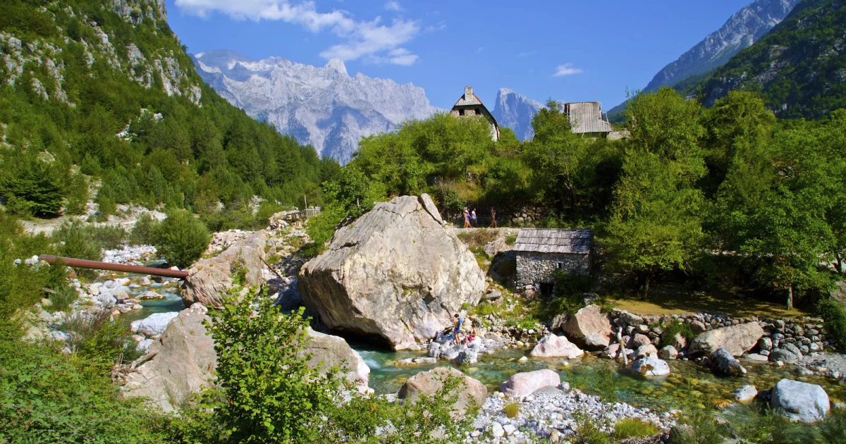 Landmarks in Theth