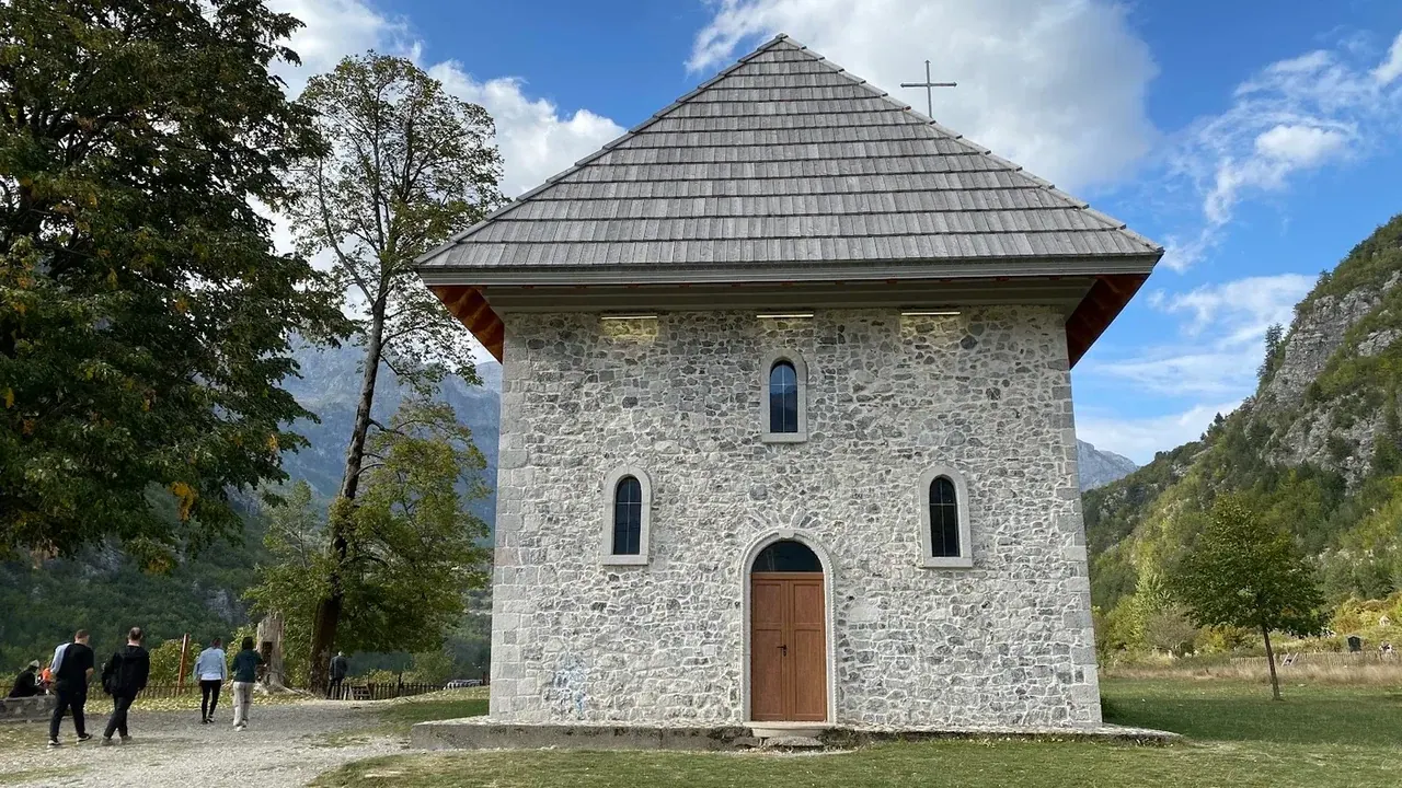 The mountain setting of Theth, an alternative to Albania's beaches