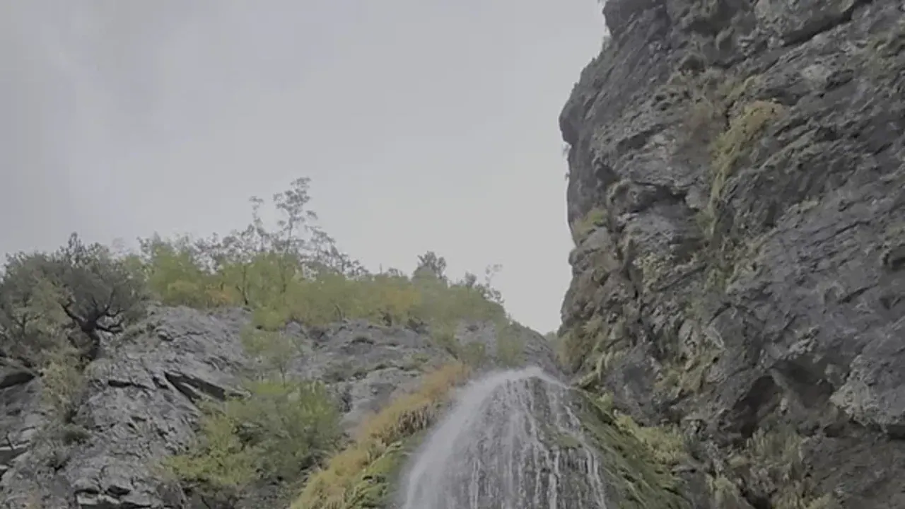 Grunas Waterfall, an easy family walk from Theth village